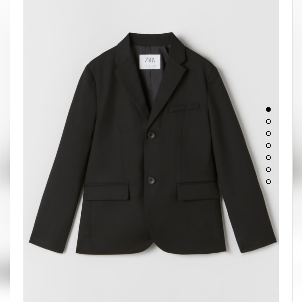 Zara Boys Black Blazer